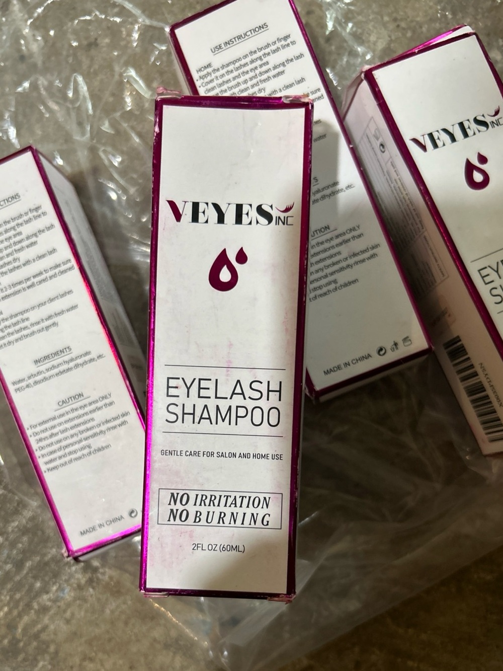VEYES Eyelash Shampoo - SET of 4